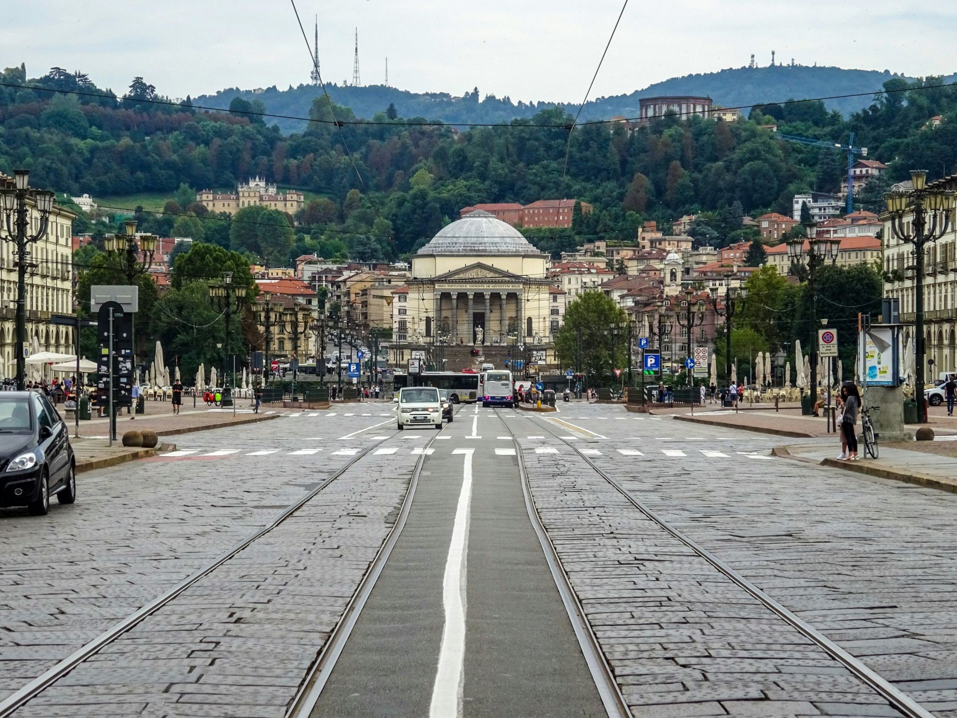 Piazza Vittorio e la Gran Madre